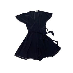 Vintage Black Diane Von Furstenburg Romper